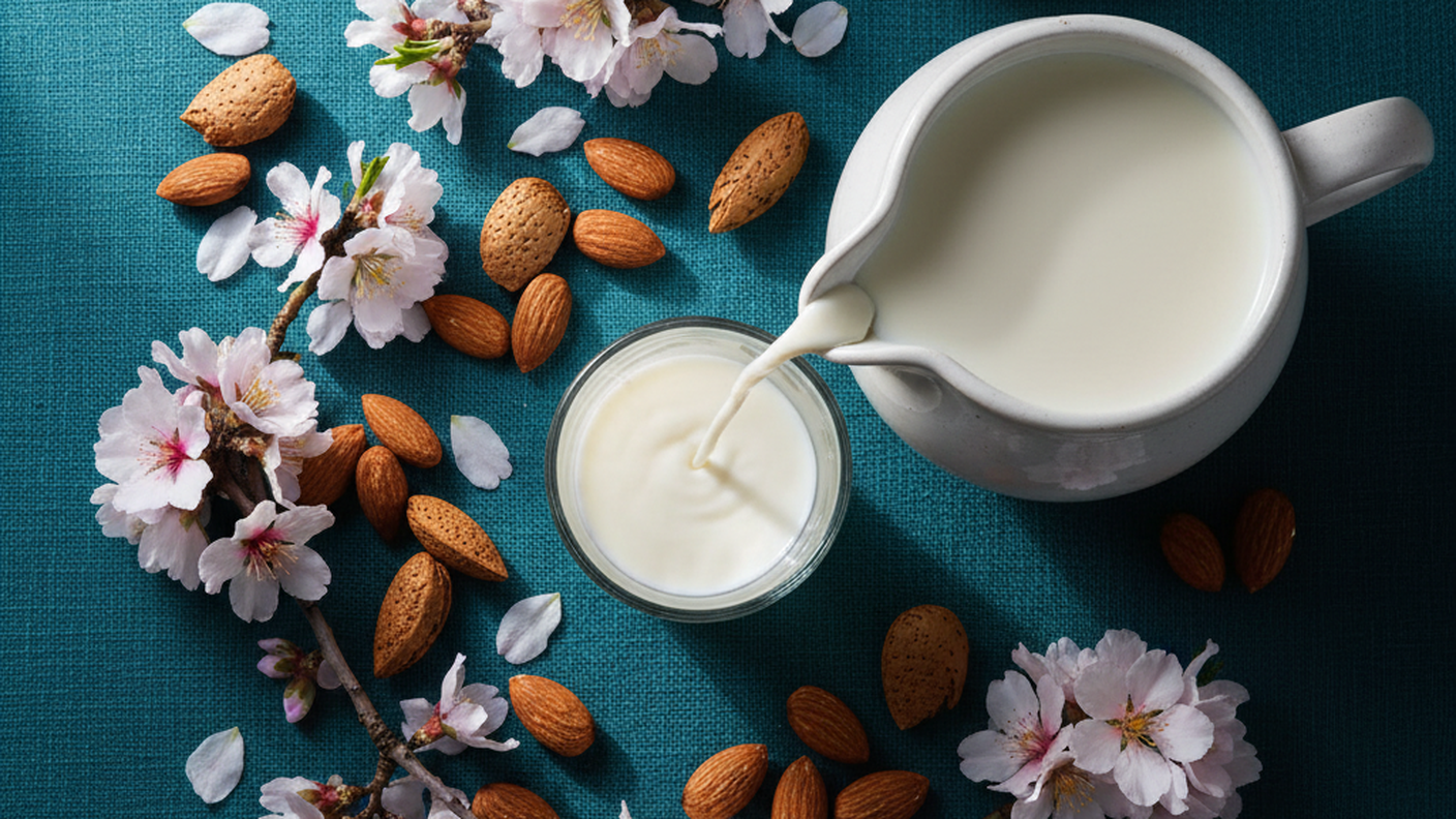 アーモンドミルクの効果と栄養｜牛乳との比較