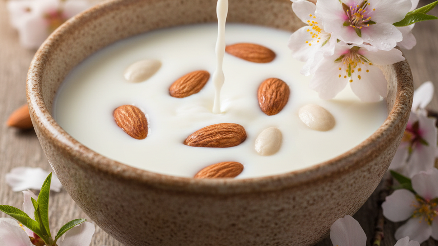 アーモンドミルクの効果と栄養|牛乳との比較