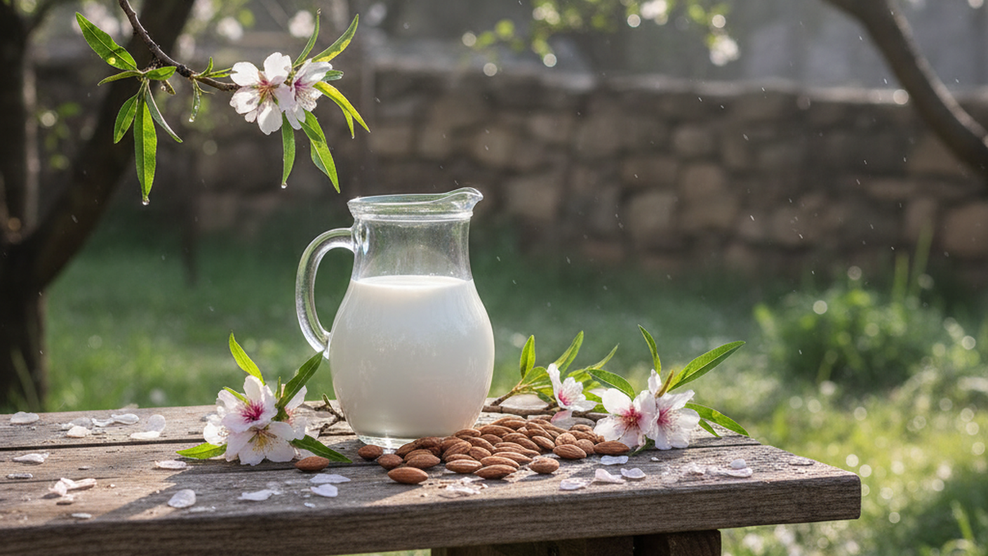 アーモンドミルクの効果と栄養|牛乳との比較
