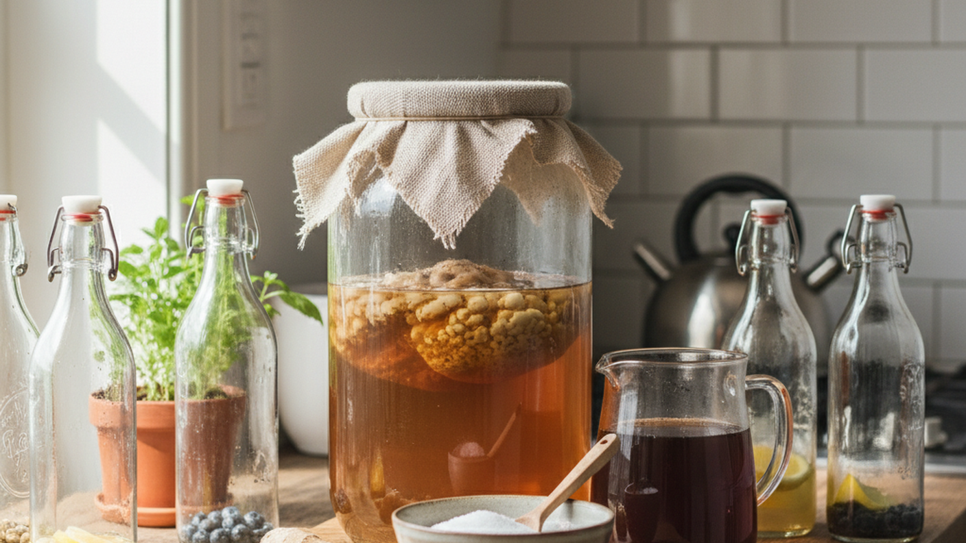 コンブチャの効果とは？腸活・美容に注目の発酵ドリンク