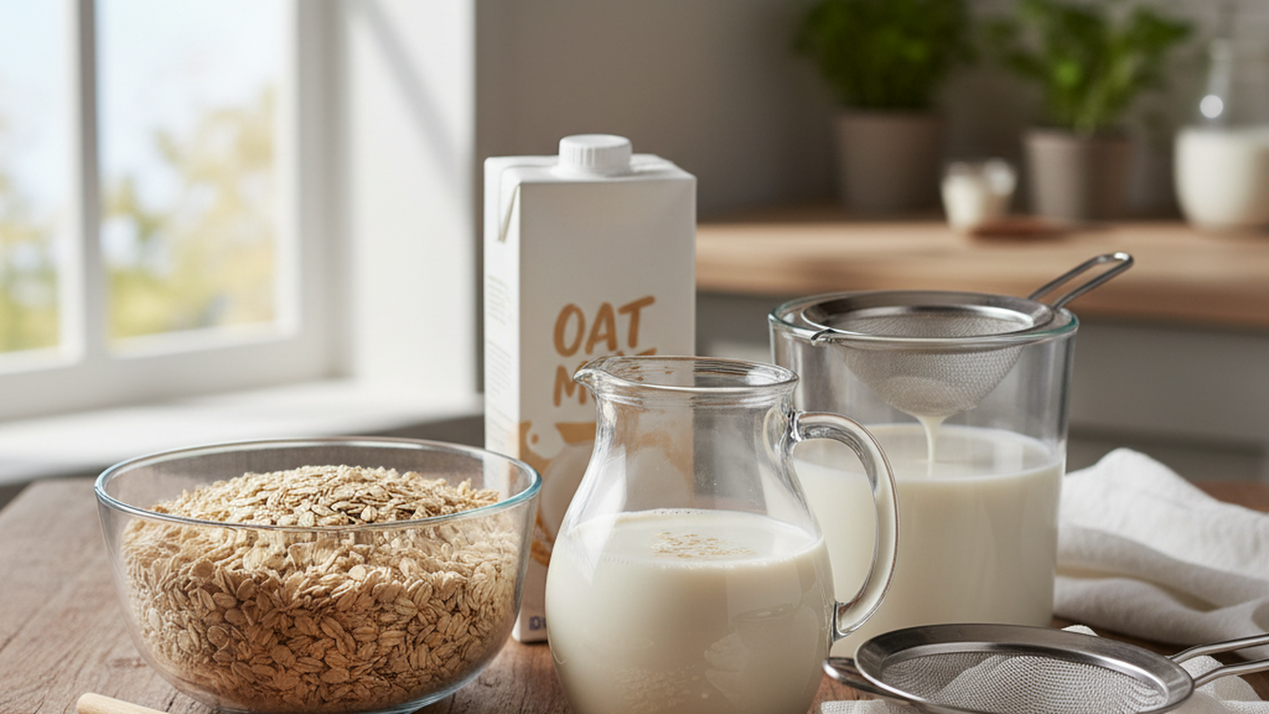オーツミルクの効果・栄養・選び方を解説