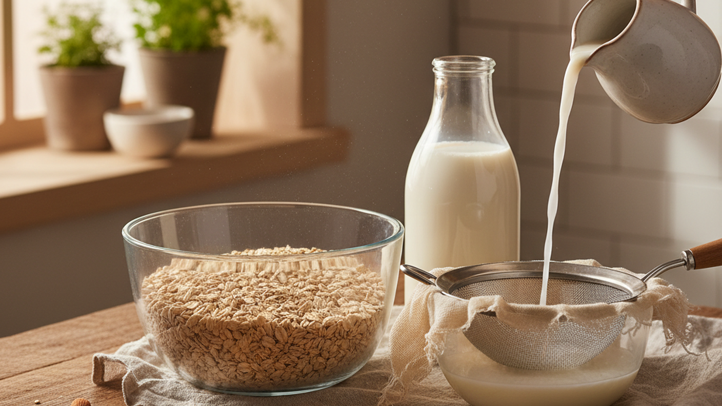オーツミルクレシピ10選｜ドリンクからスイーツまで簡単ヘルシー