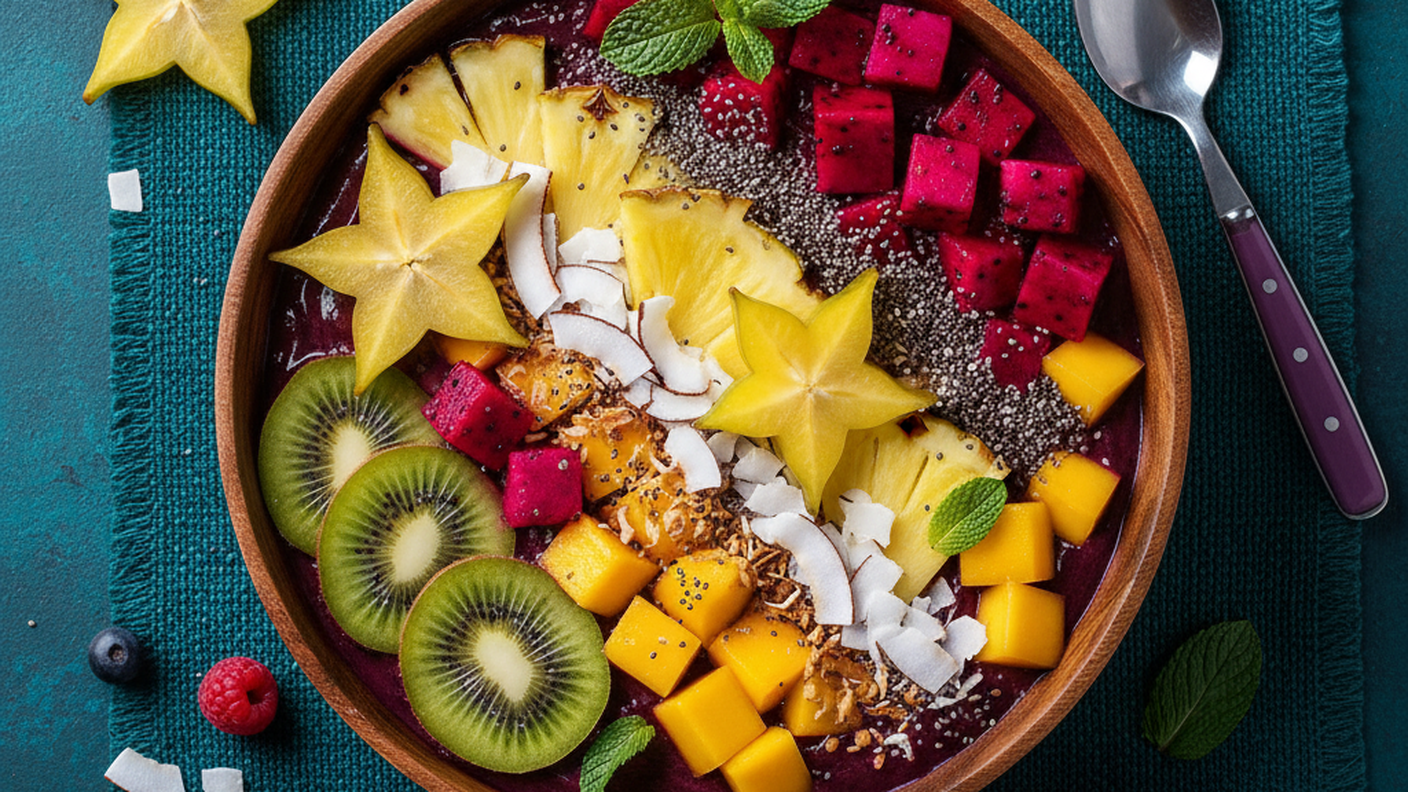 アサイーの効果と栄養素|ボウルレシピ付き