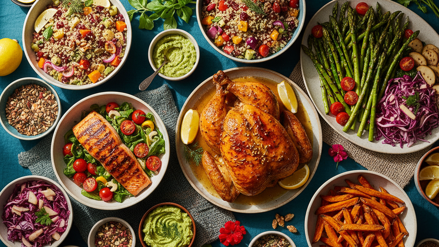 地中海式食事レシピ10選|健康的な食事法を自宅で